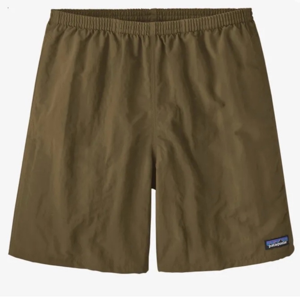 Patagonia Swim Trunks Baggies Longs Shorts Bottoms Green Size 2xl Extra Large